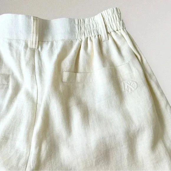 REPRESENT X DUKE + DEXTER RESORT PANT in Ecru Size M
